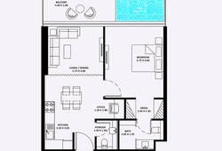 1 bedroom apartment